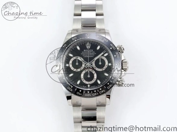 MiroTime 0118 Refined Daytona 116500 Clean 1:1 Best Edition 904L SS Case and Bracelet Black Dial SA4130 V 1552